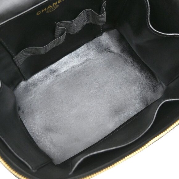 CHANEL CC 2Way Vanity Shoulder Hand Bag Grained Calfskin Leather BK 620RL401 - Picture 11 of 16